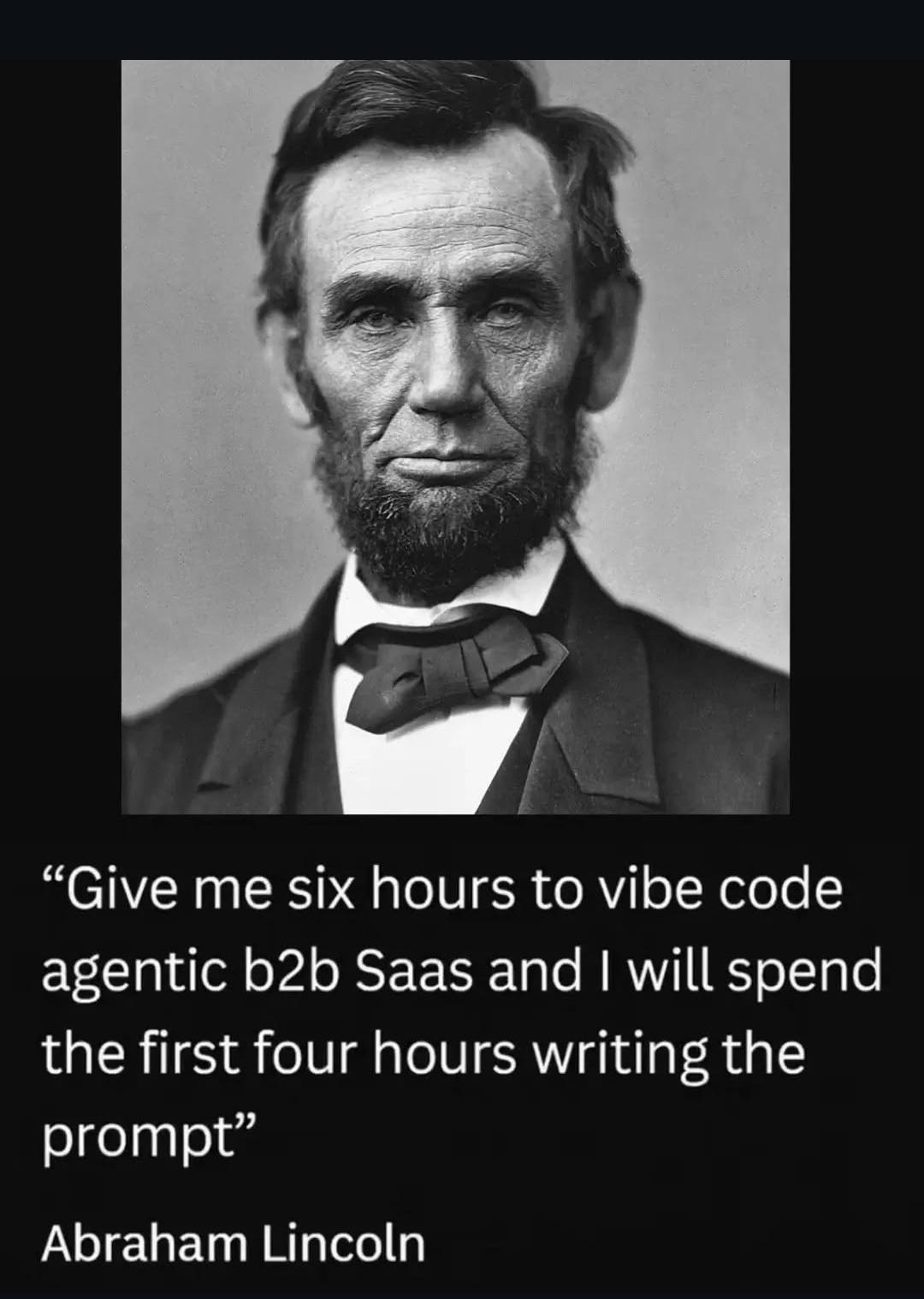 Thank You Abraham Lincoln For Your AI Wisdom