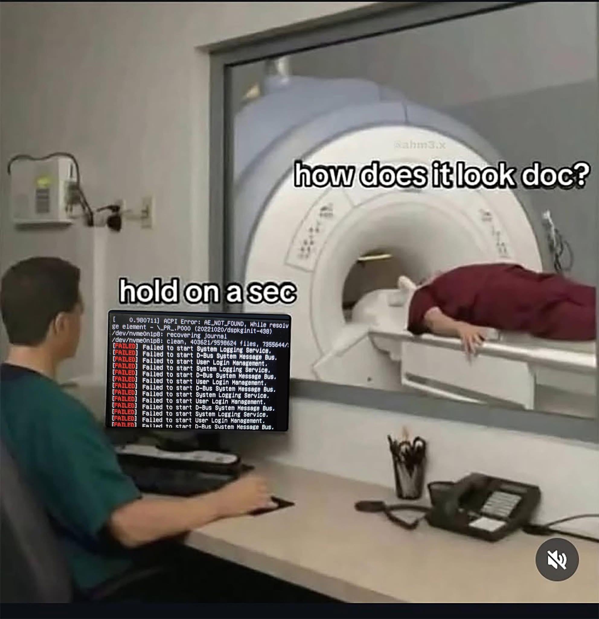 Kernel Panic At The MRI Disco