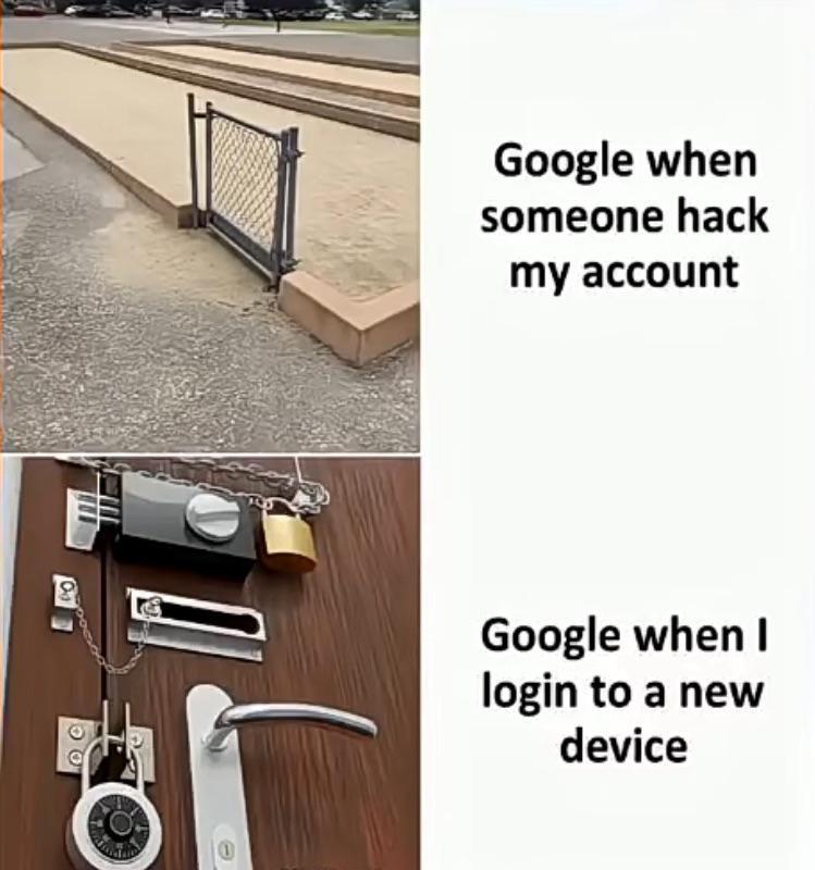 The Google Security Paradox