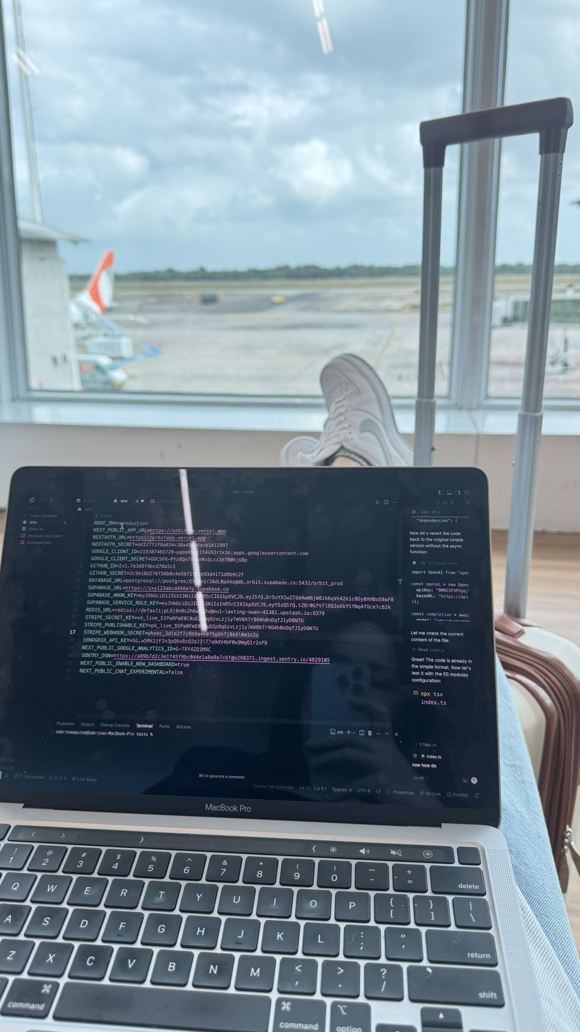 Sharing Your API Keys With The Entire Airport