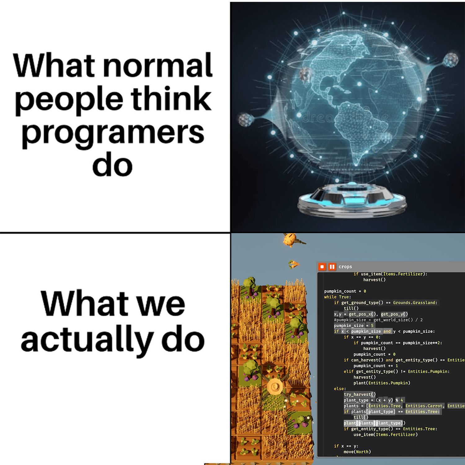 Me Coding To Make My Python Game