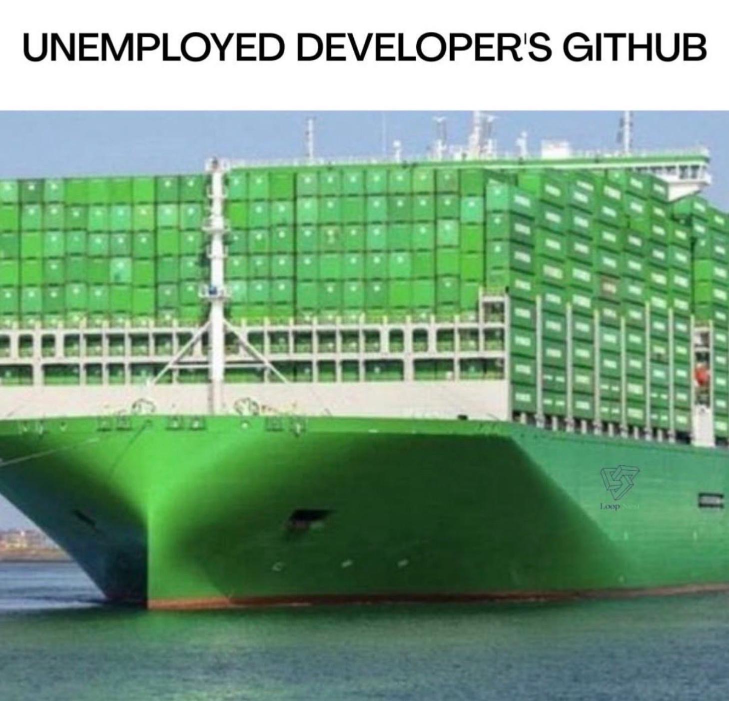 Unemployed Developer's GitHub