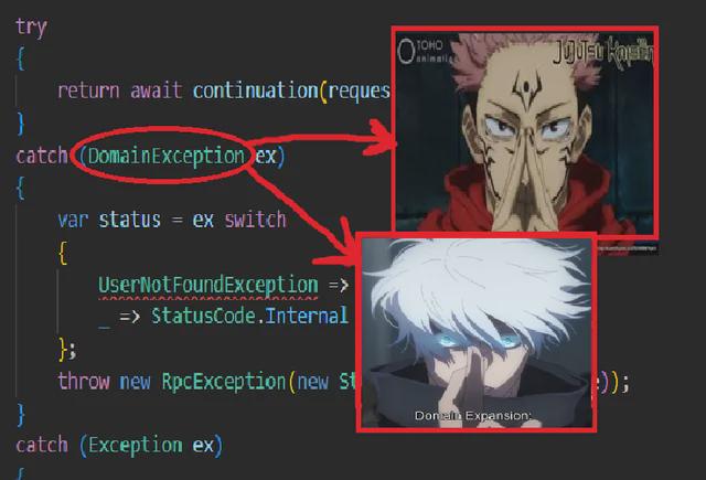 Expanding C Sharp: When Your Exceptions Go Anime