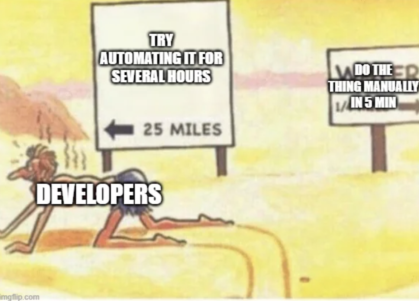 The 25-Mile Automation Detour