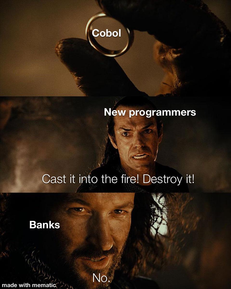 Cobol: The One Ring Of Banking