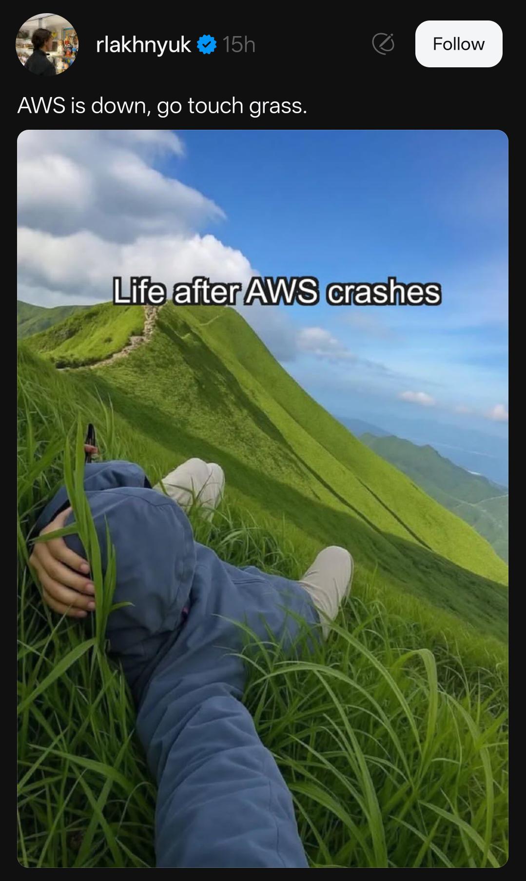 Life After AWS Crashes