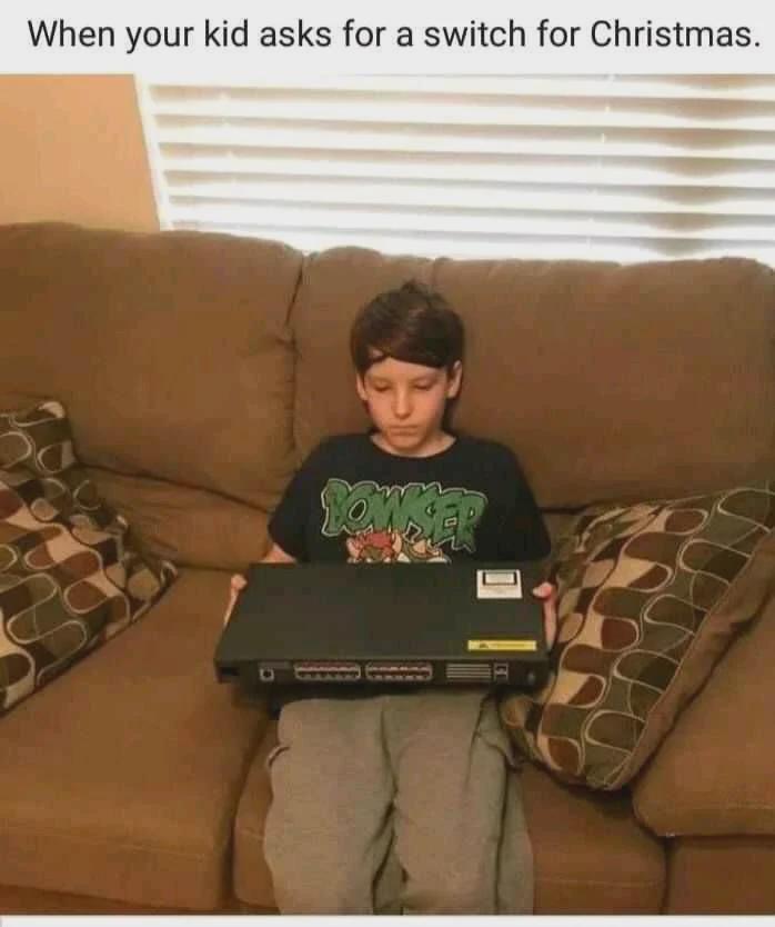 Dad, I Want A Switch For Christmas