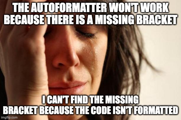 Where Is The Missing Bracket