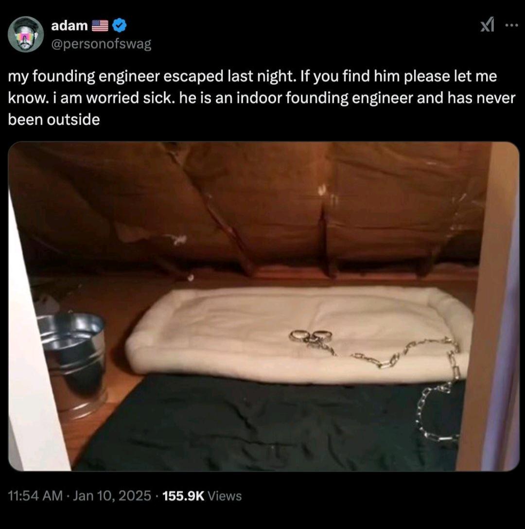 The Founding Engineer's Great Escape