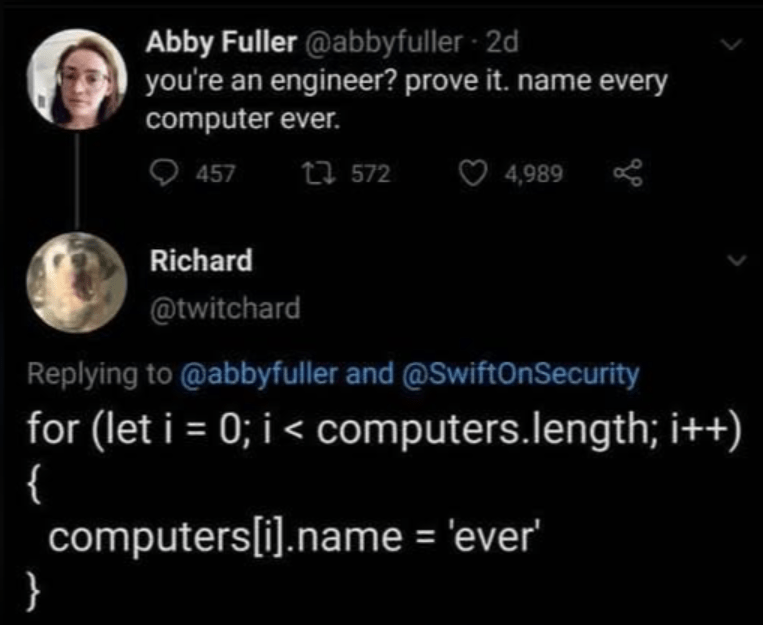 Name Every Computer Ever