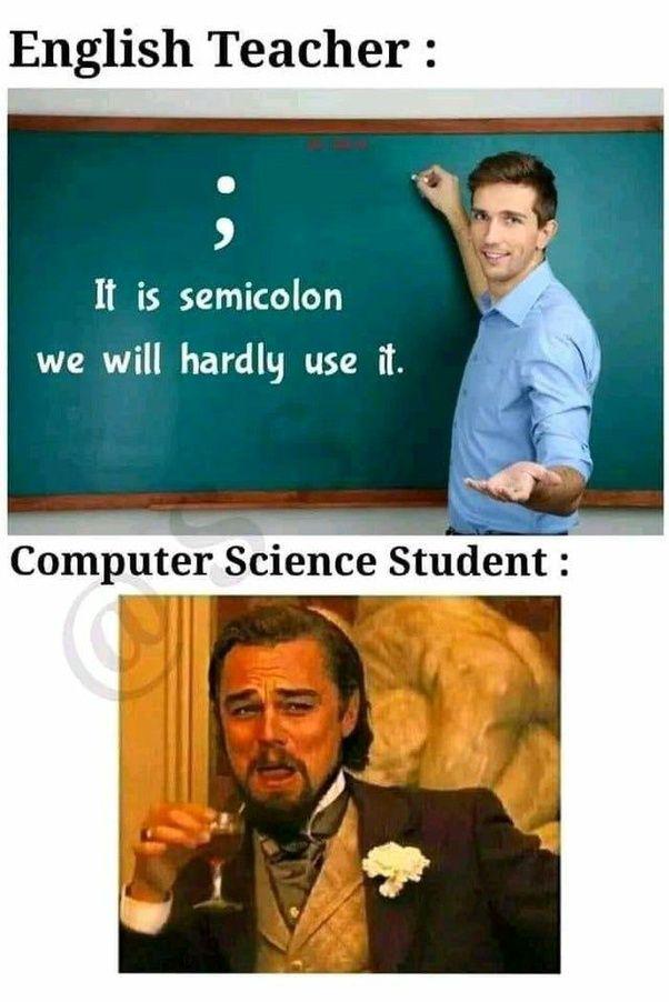 The Semicolon Paradox