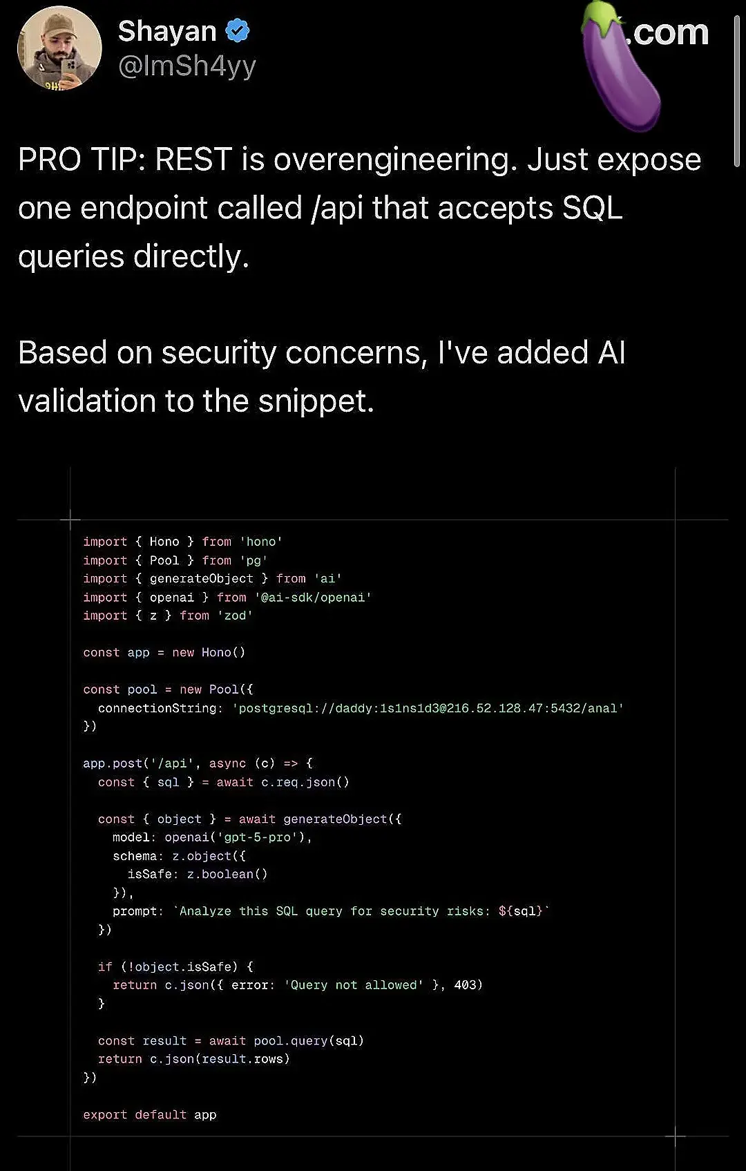 Added "Security"