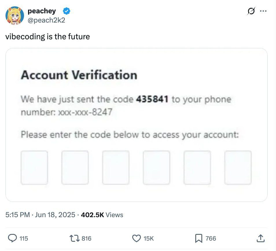 Vibecoding Is The Future