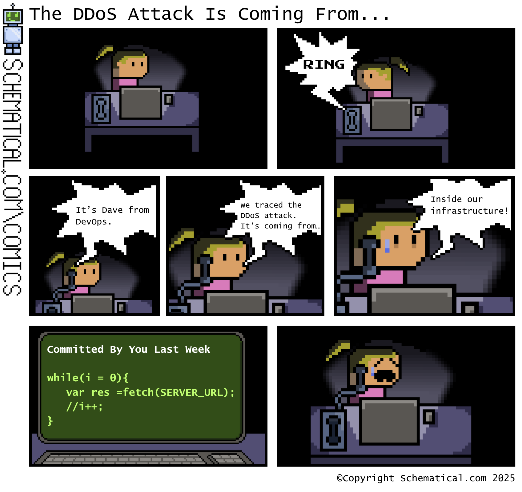 The DDoS Attack Is Coming From Inside The House