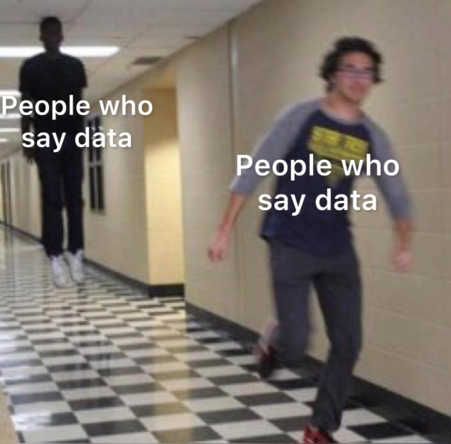 The Great Data Pronunciation Divide