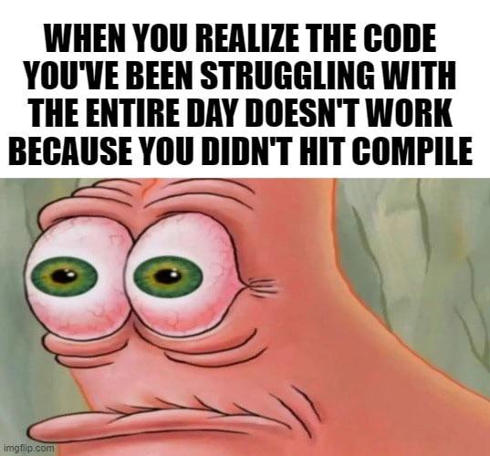 The Compile Button: Your Forgotten Friend