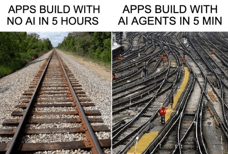 The AI Express: Straight Track vs. Spaghetti Junction