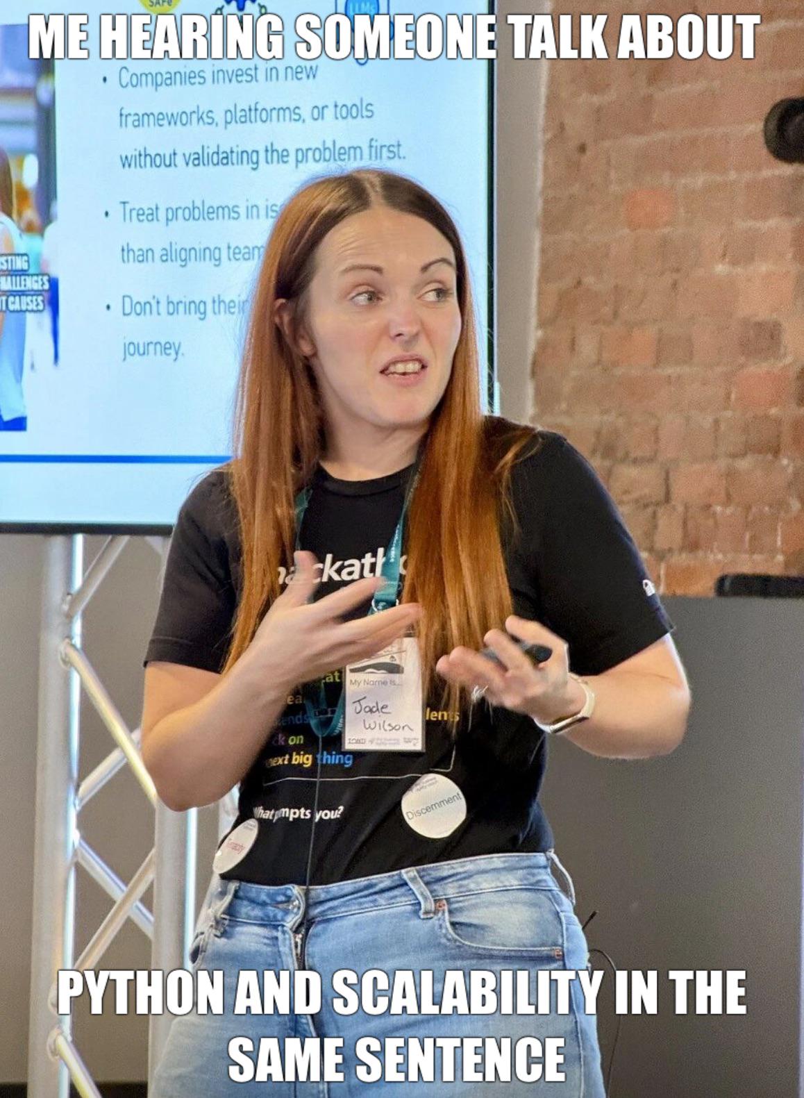 Python And Scalability In The Same Sentence