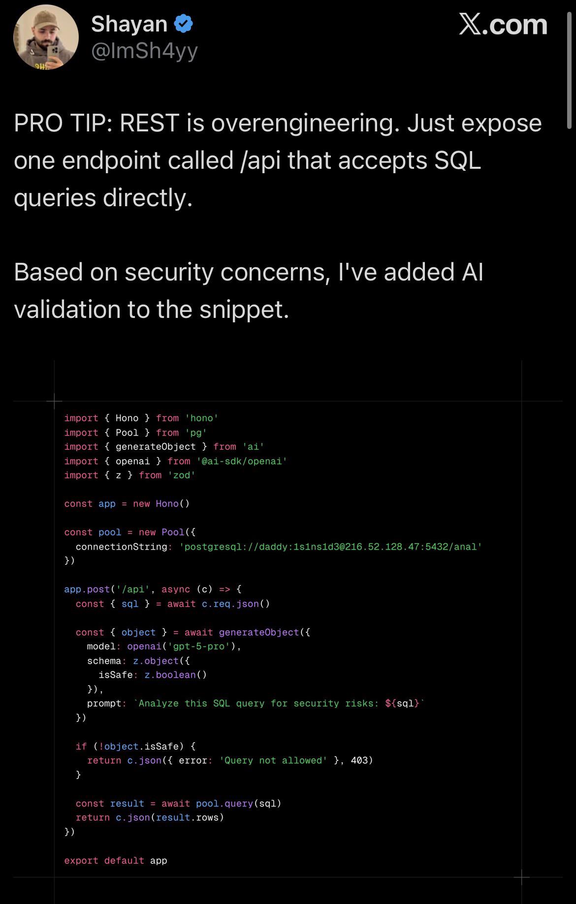 My API Is Overengineered