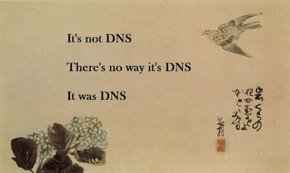 It Was Always DNS