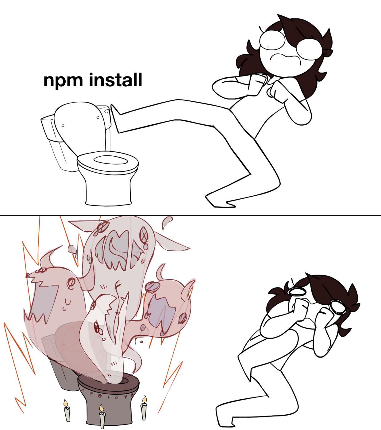 When You Run Npm Install After 6 Months