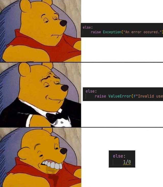 It Does Raise An Exception