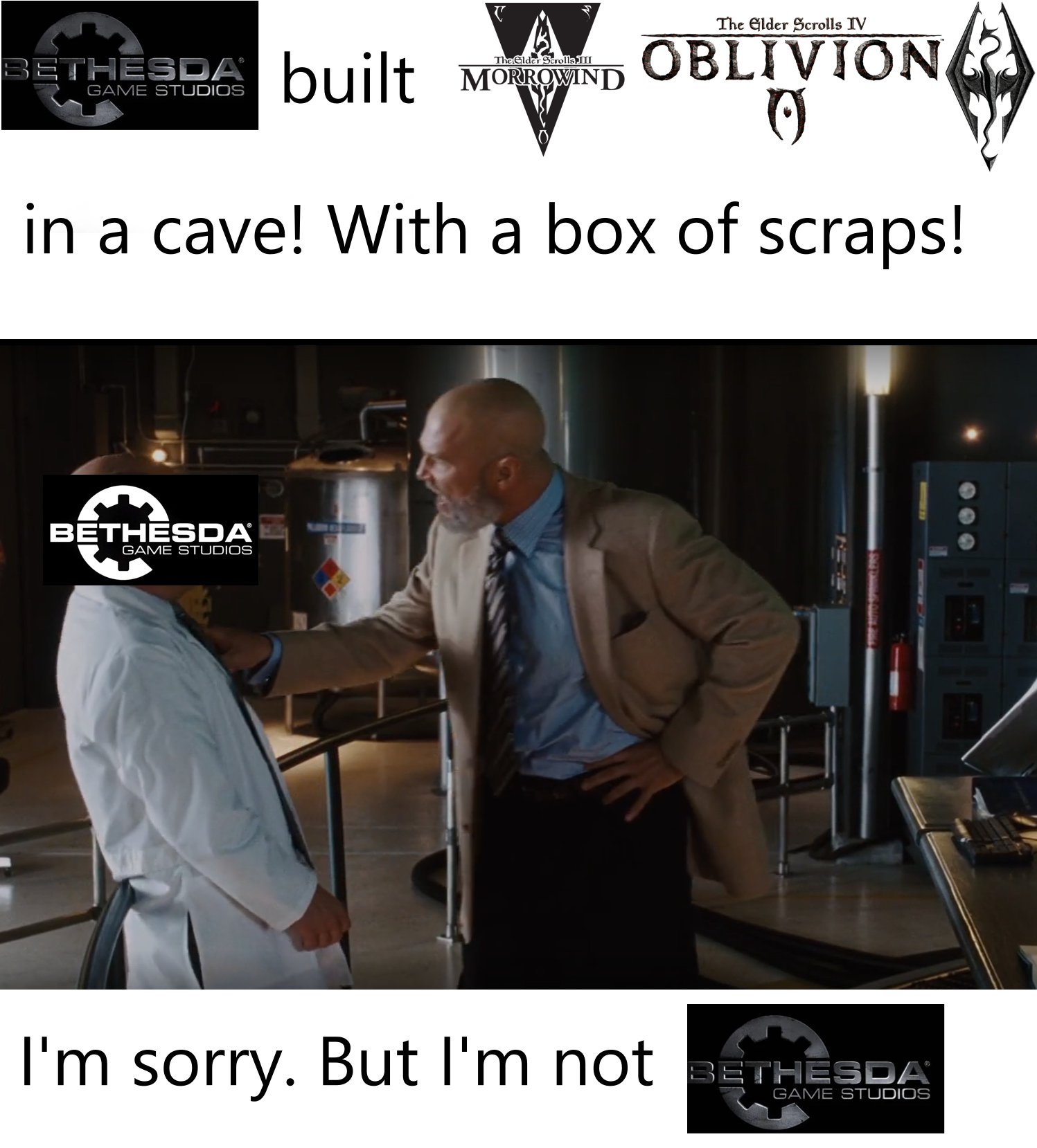 Built In A Cave With A Box Of Scraps