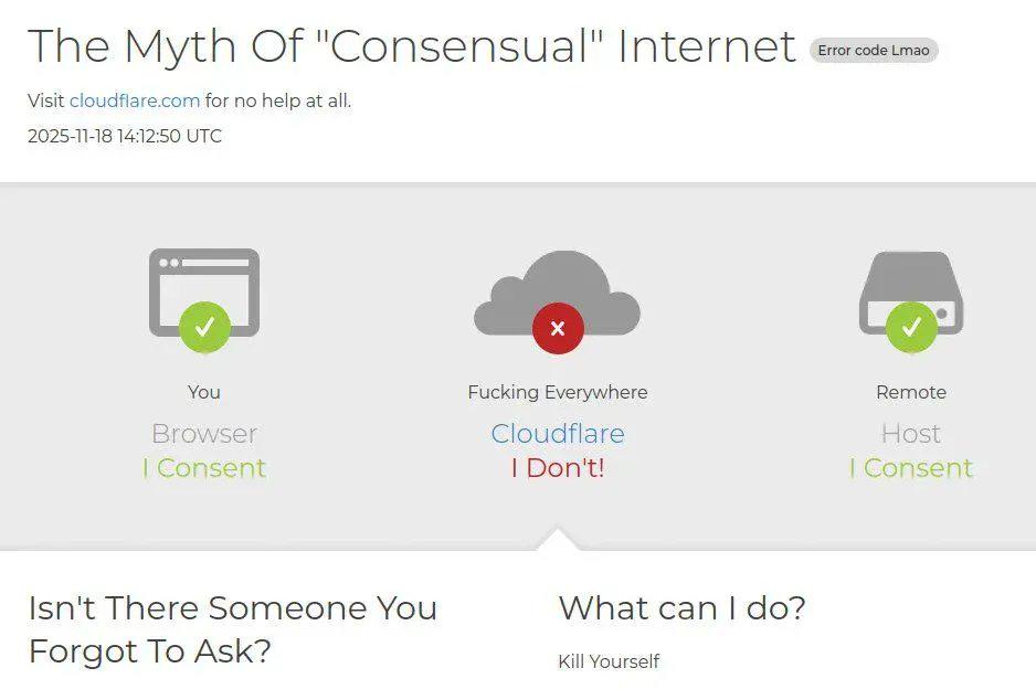 Myth Of Consensual Internet