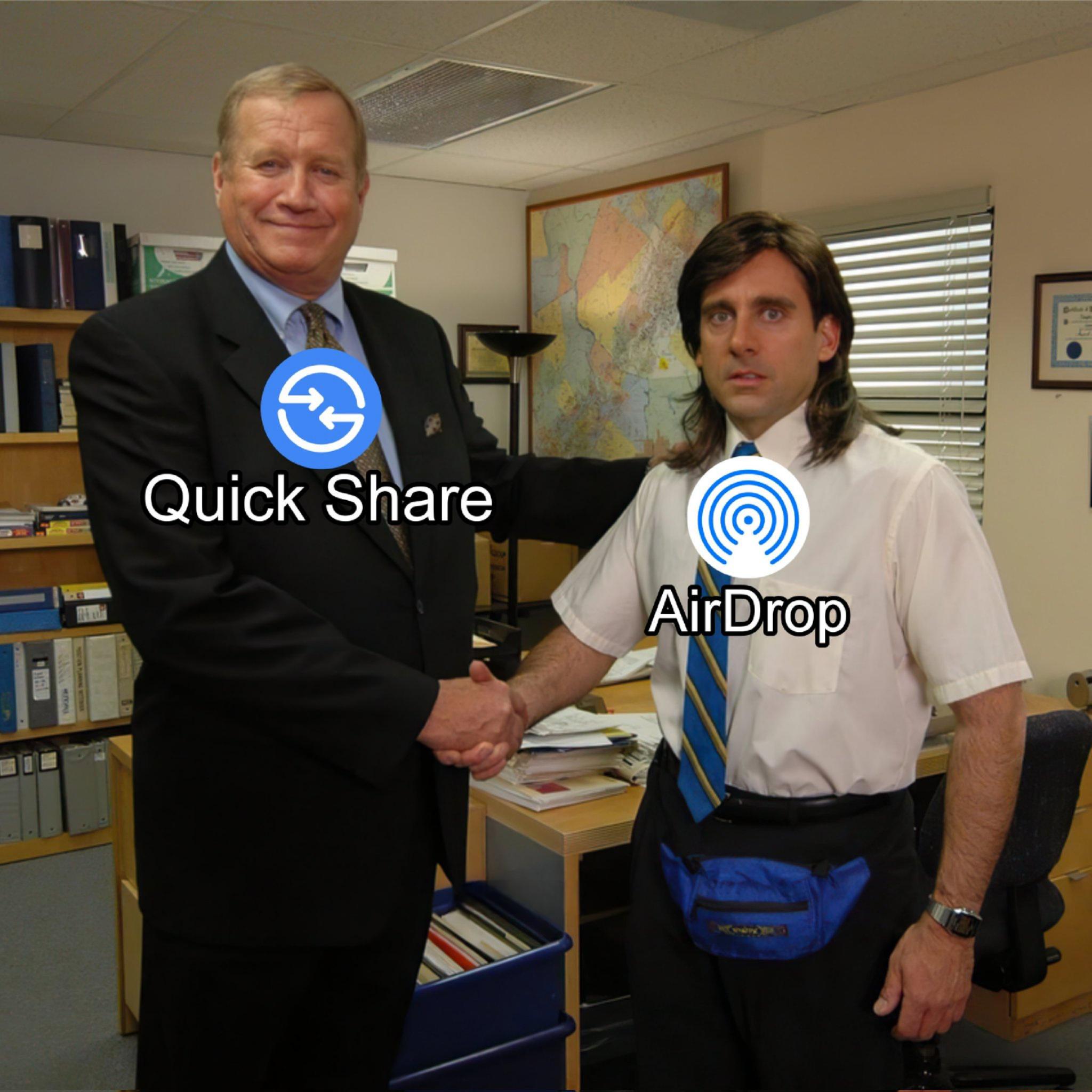 The Corporate Handshake Of Tech Features