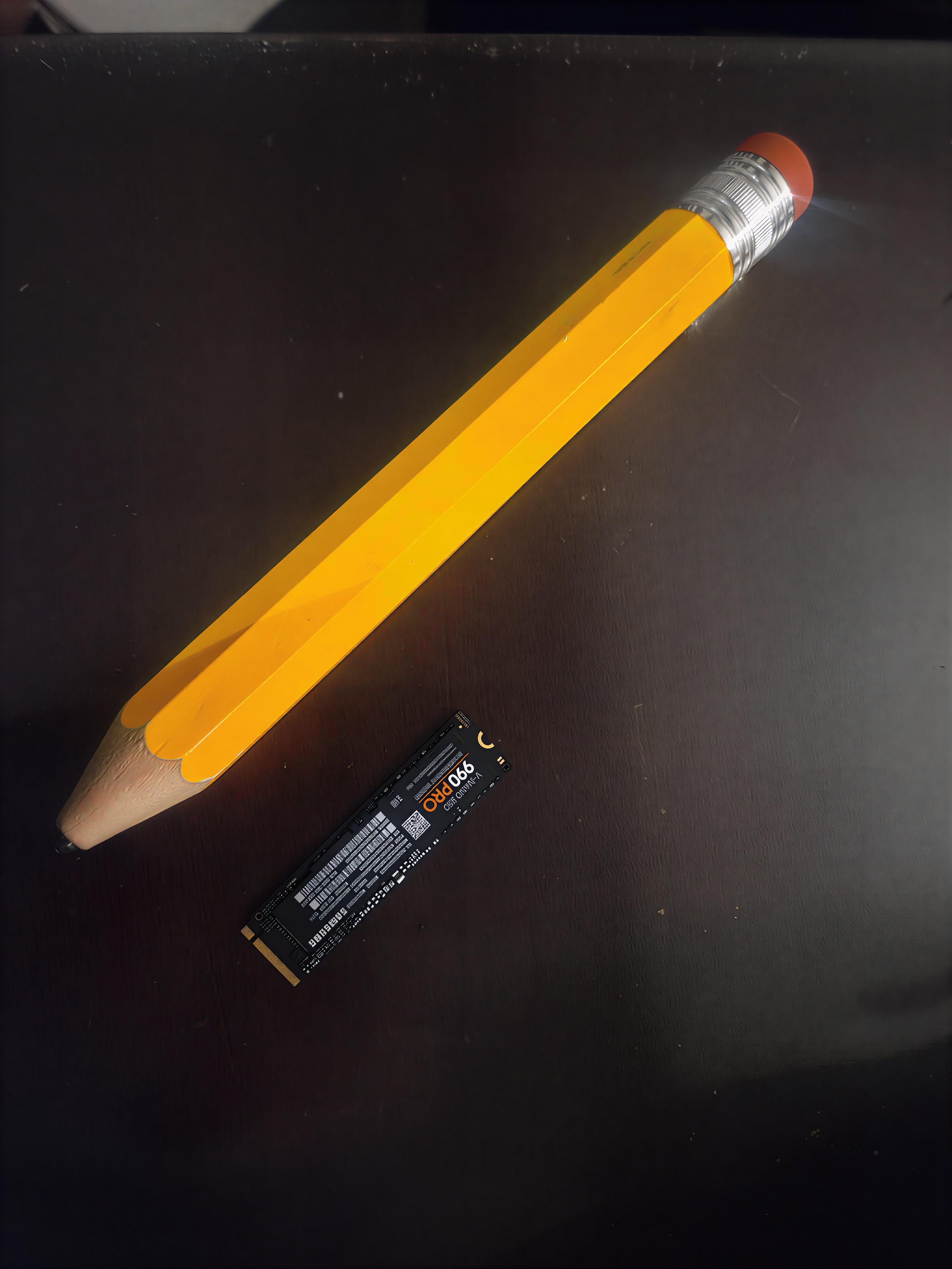 You Never Realize How Small An SSD Is...