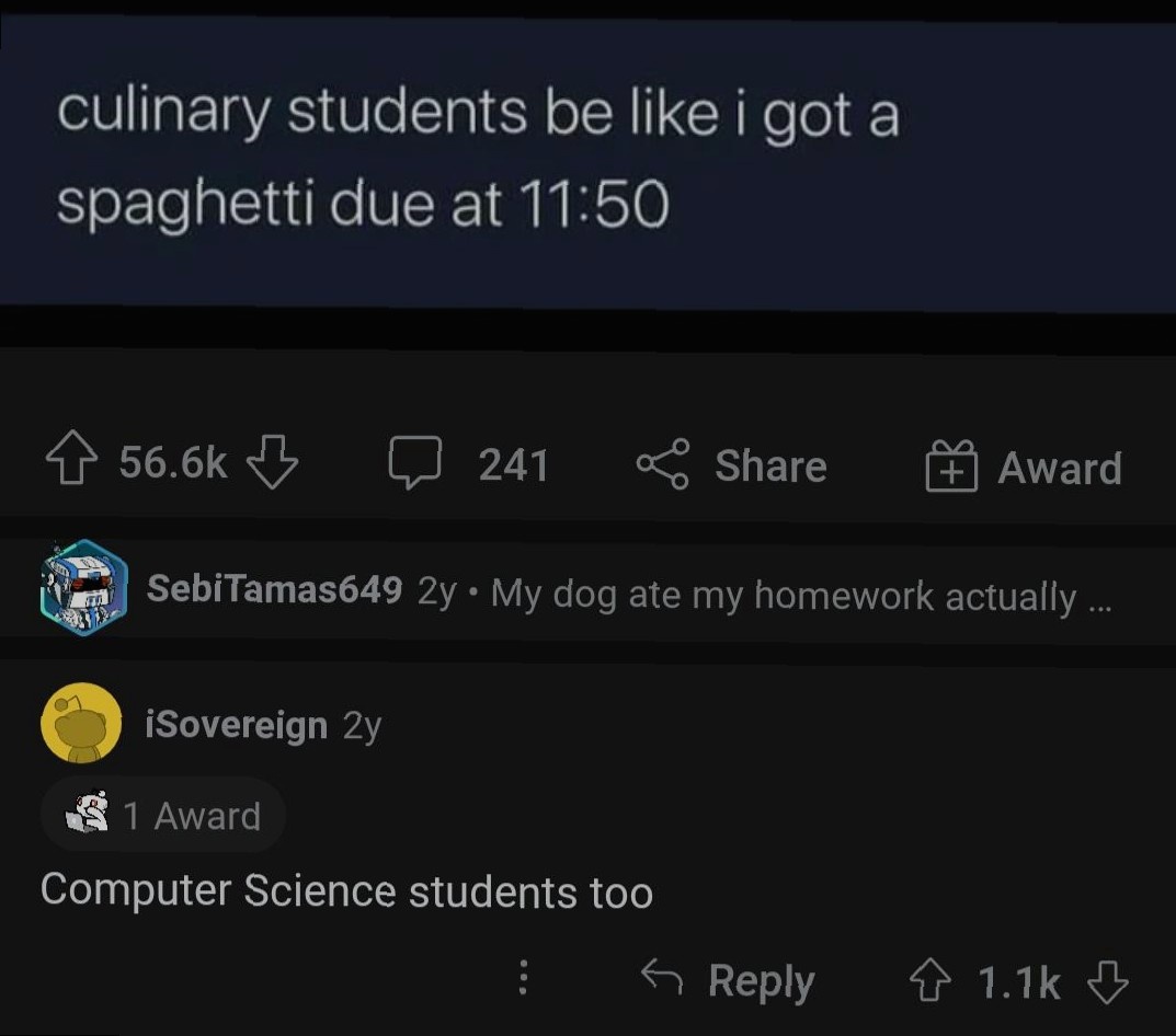 Ah, College Assignments