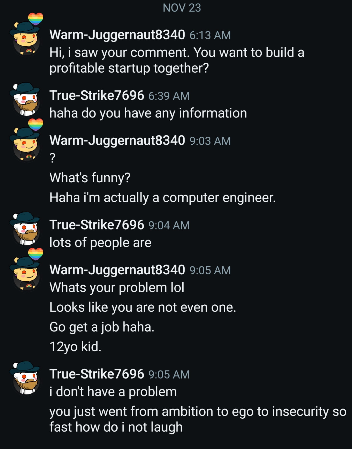 From Ambition To Insecurity: The Startup Speedrun