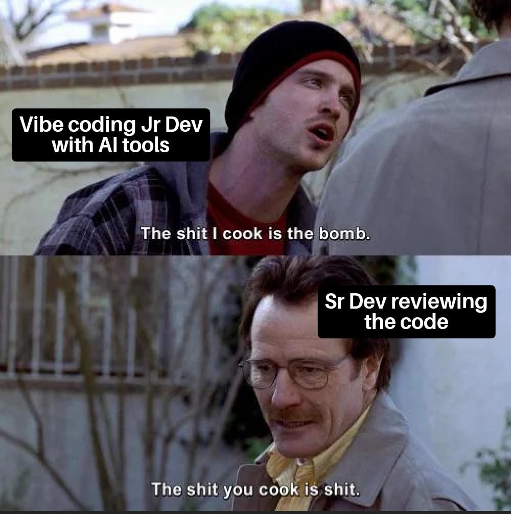 Bomb Or Shit: The Junior-Senior AI Code Review Saga