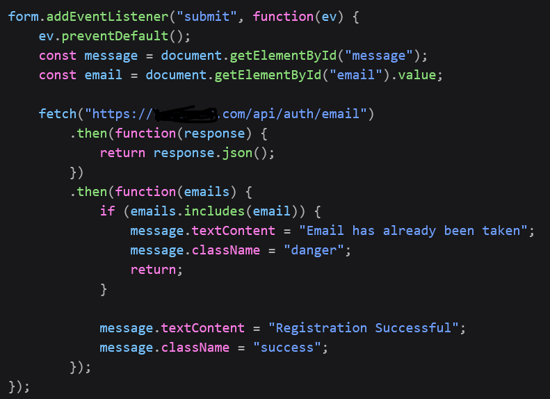 Client Side Validation