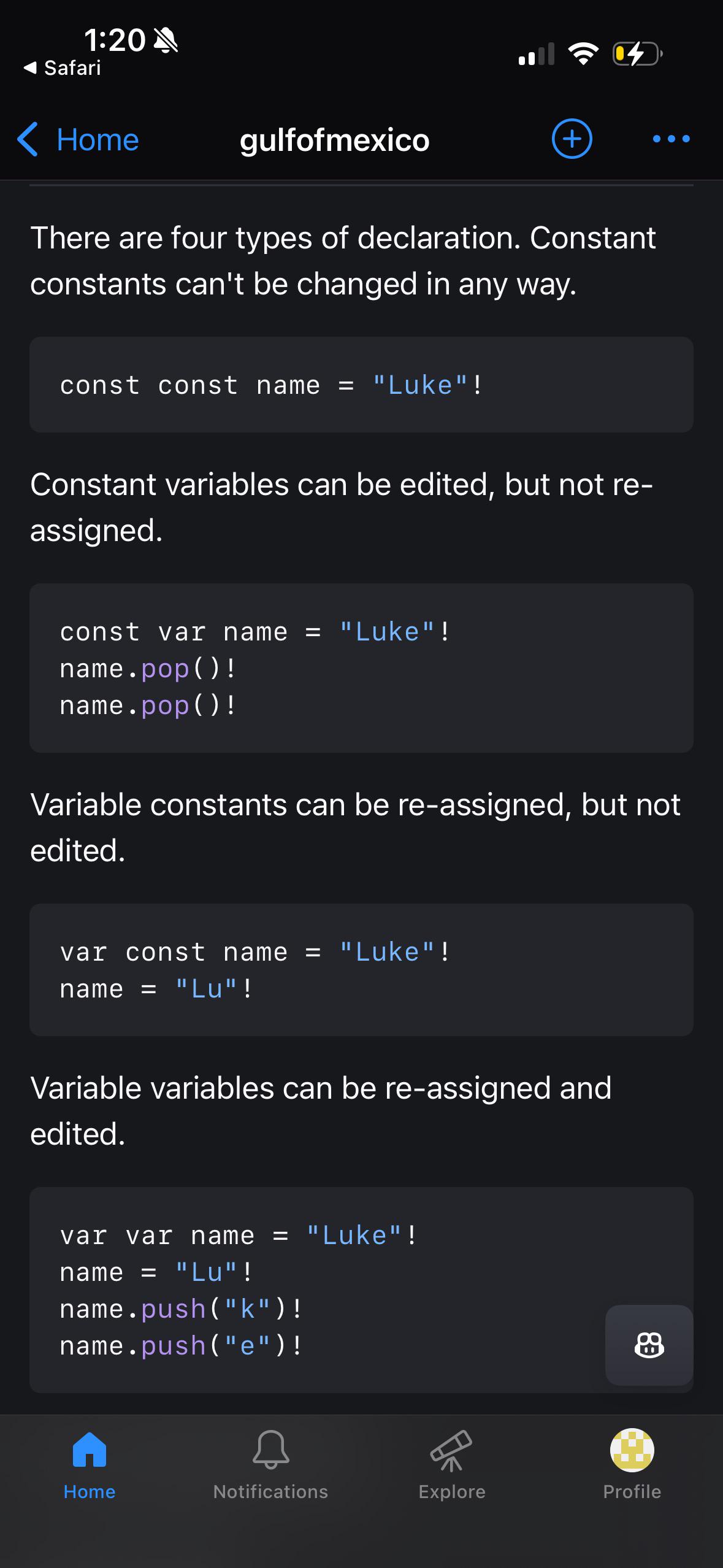 Thanks I Hate Variable Variables