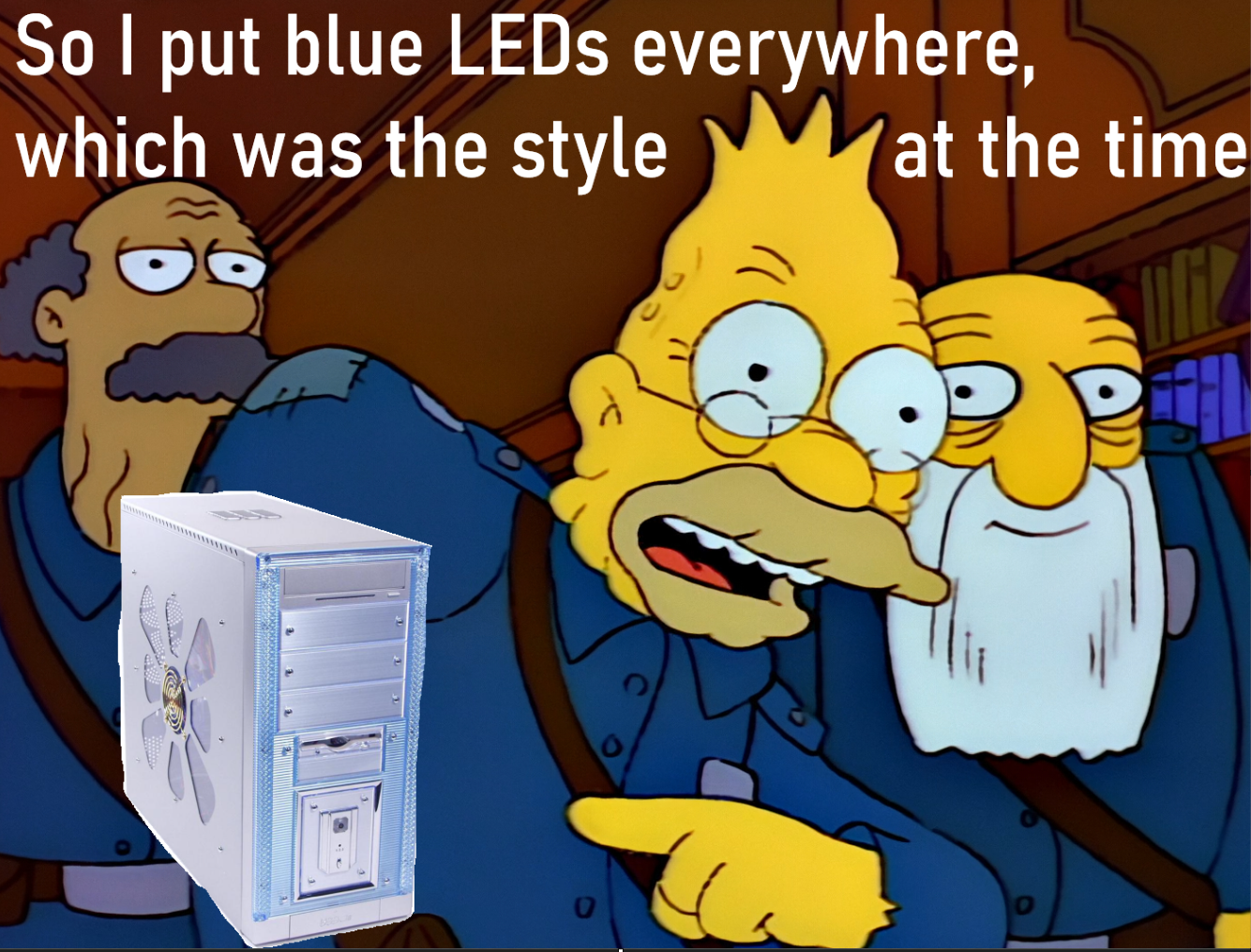 Blue LEDs Everywhere: The Style At The Time