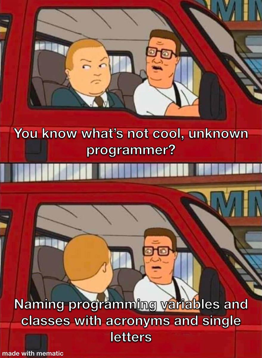 The Variable Name Villain