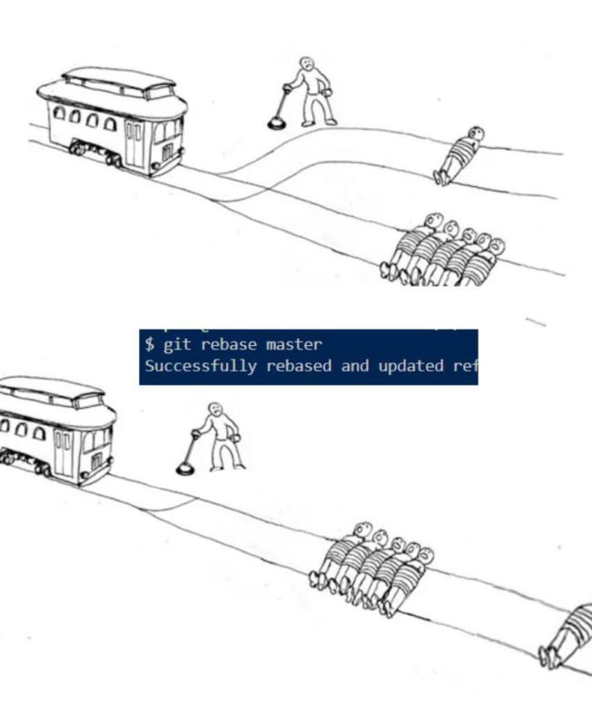 The Trolley Rebase Dilemma