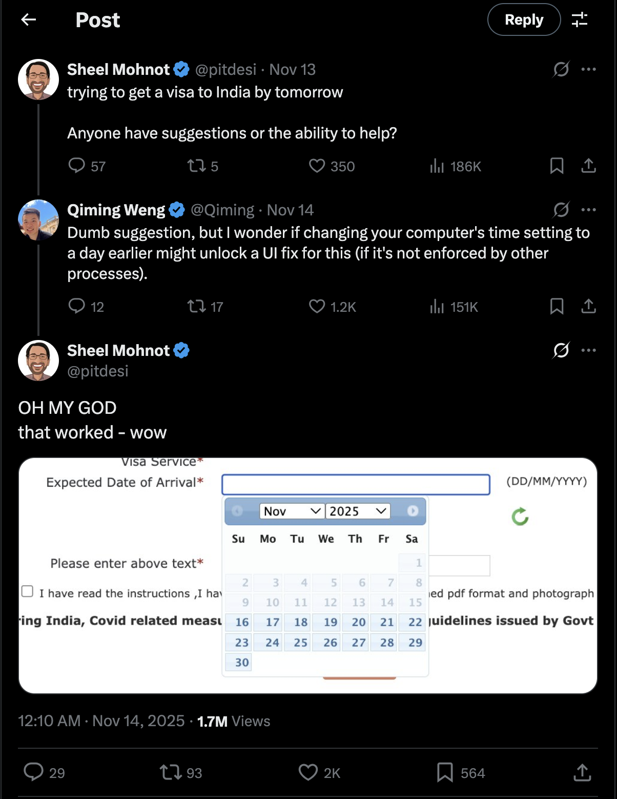 Time Travel: The Ultimate Visa Hack