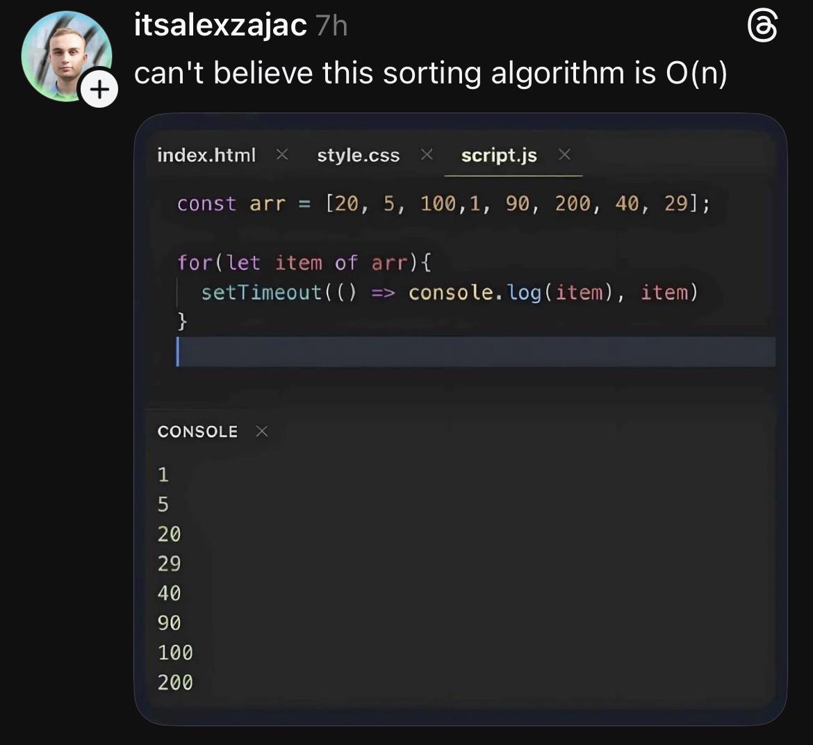 Technically Horrifyingly Correct