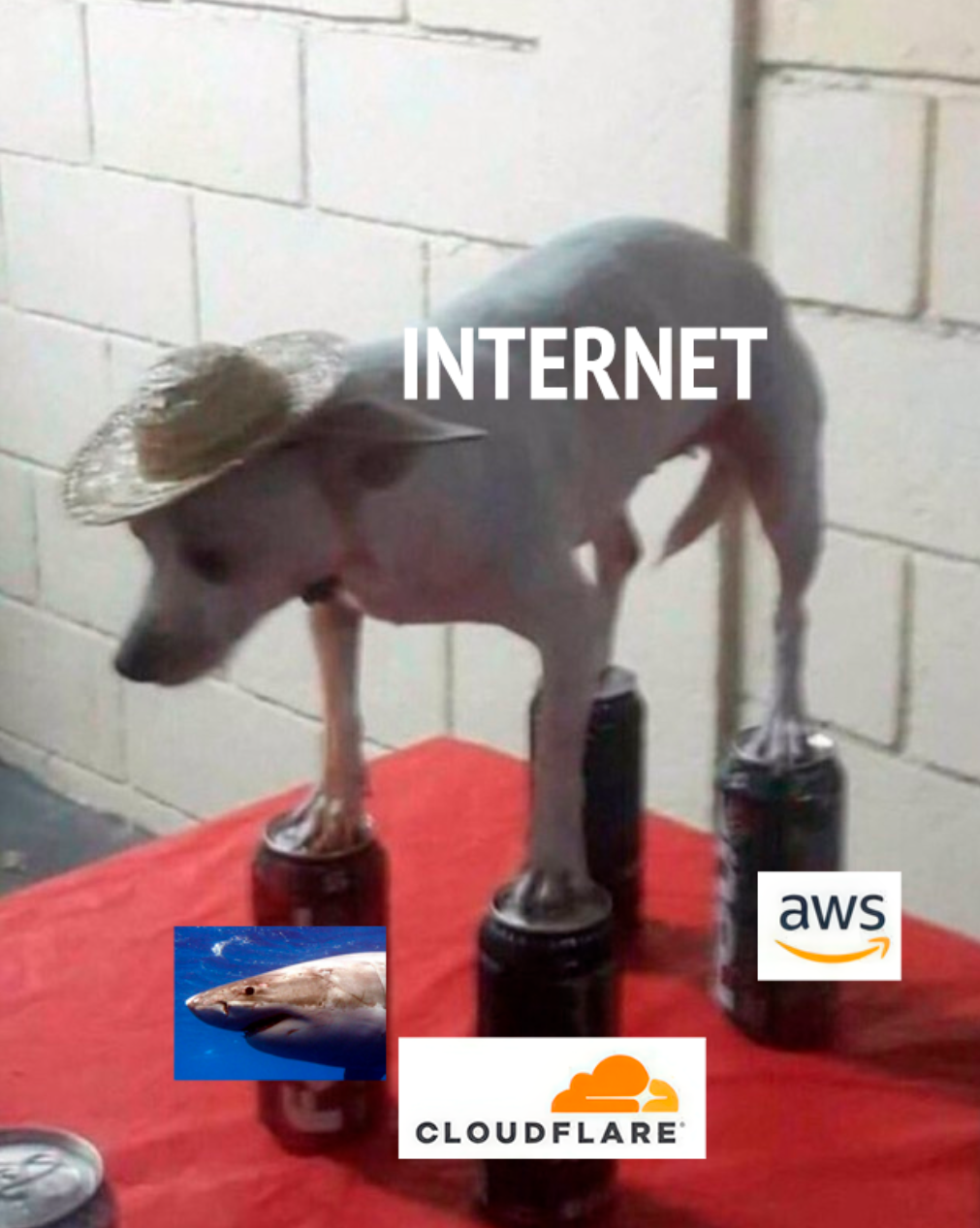 The Entire Internet Balancing On A Prayer