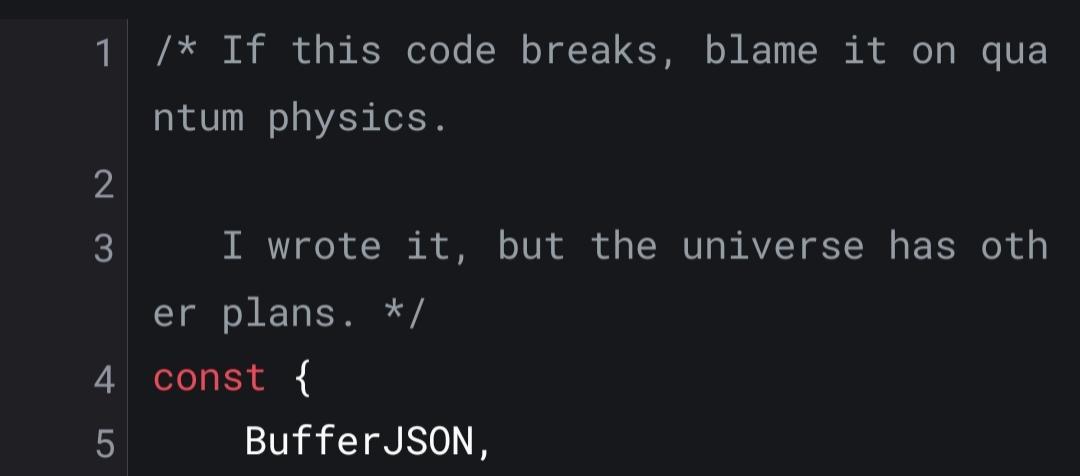 Blaming Bugs On Quantum Physics