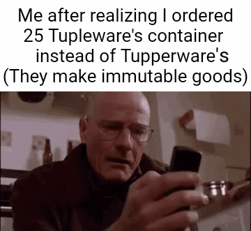 Immutability: A Breaking Bad Situation