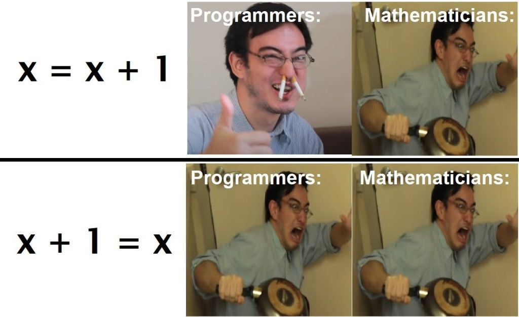 Programming Logic Vs. Algebraic Reality