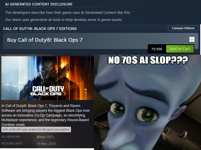 No 70$ AI Slop For You!