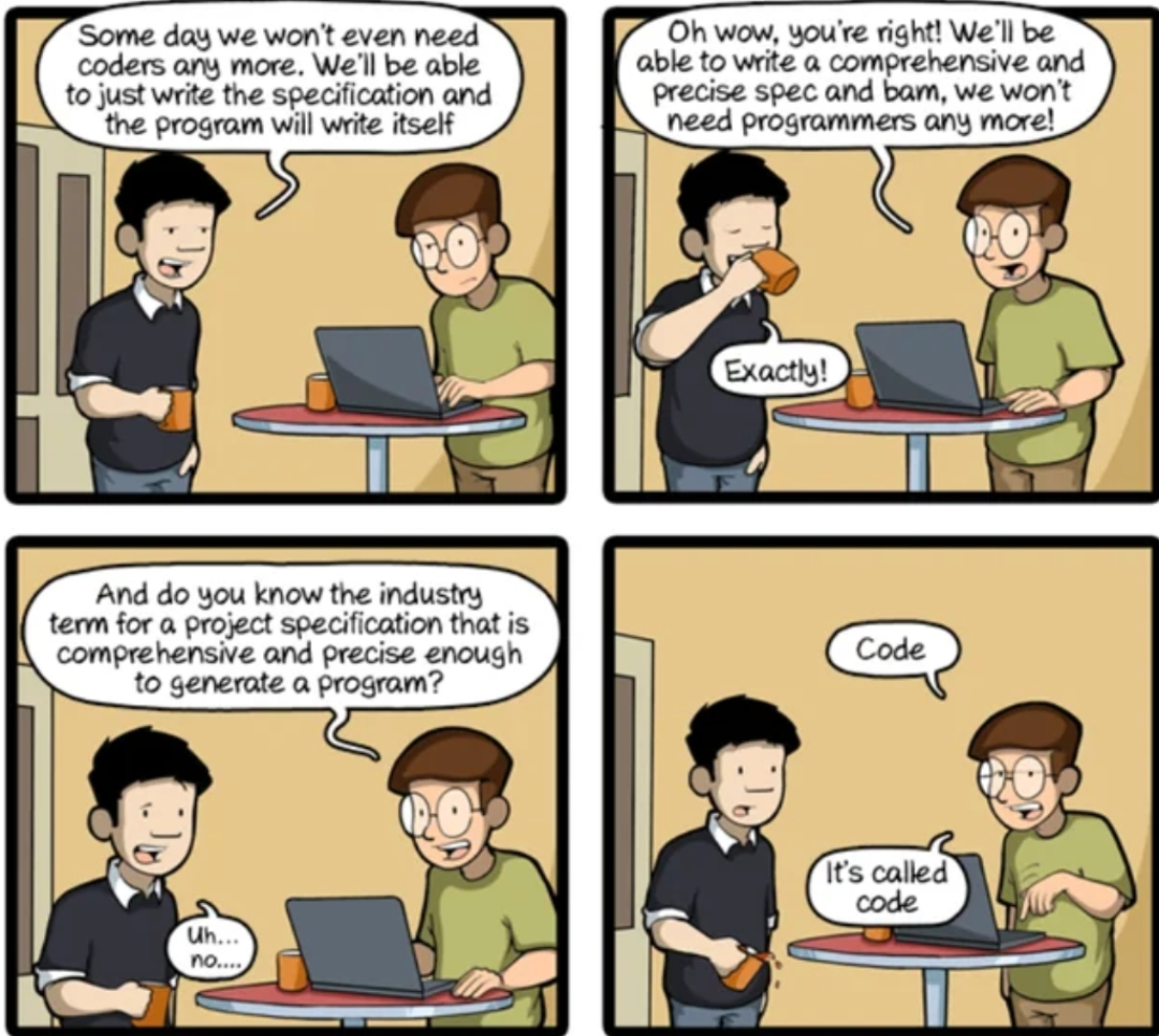 Spec Is Just Code With A Fancy Hat