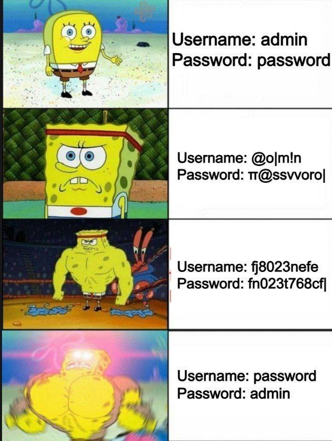 Passwords Be Like...