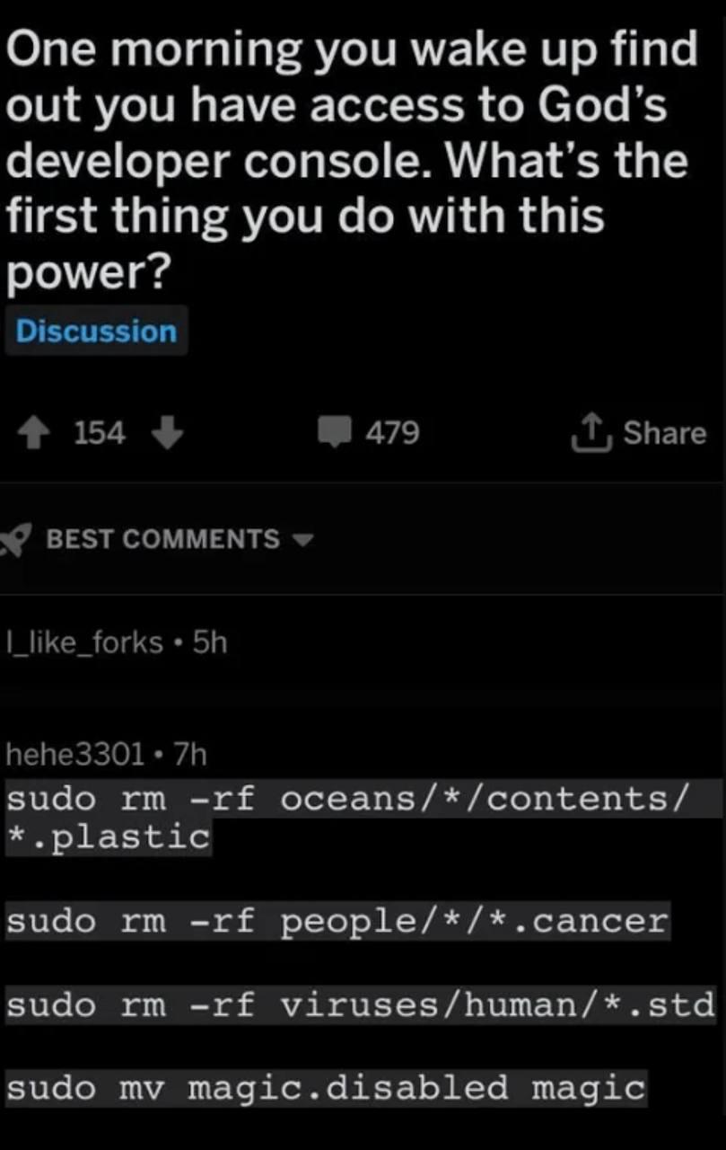 God's Developer Console