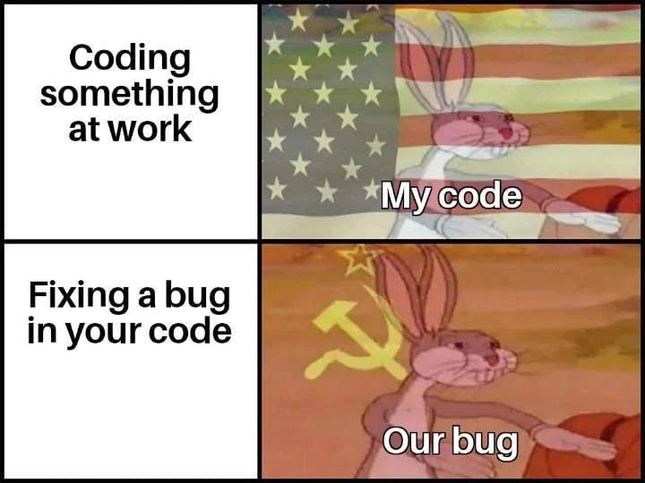 Coding On A Team Be Like