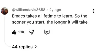 The Emacs Time Paradox